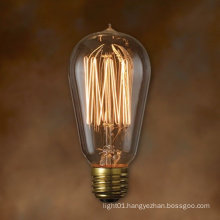 25W/40W/60W/100W St58 Decoration Edison Light Bulb with Tip Top